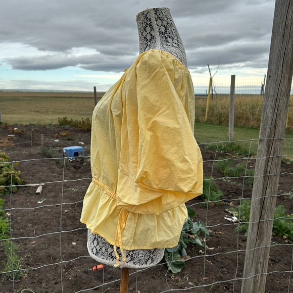 Levi's Calliope Puff Sleeve Blouse - Picture 4 of 10